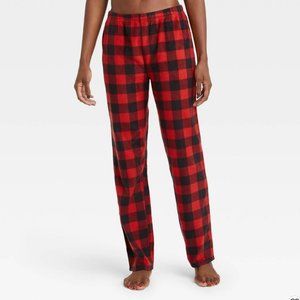 Buffalo Check Plaid Fleece Pajama Pants XL NWT